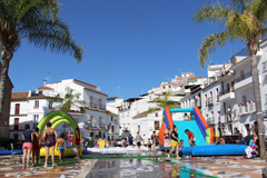 Fiesta del Agua en la Plaza Baja